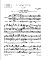Symphonie N°3 Opus 28 - VIERNE - Partition - Orgue